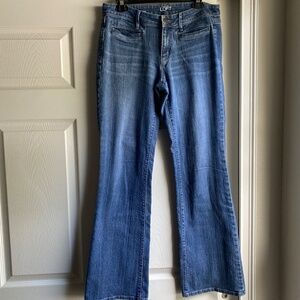 Loft original bootcut jeans size 8